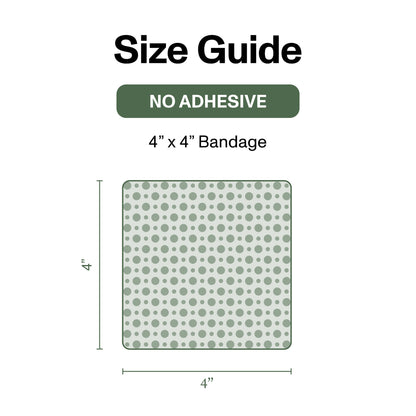 Bioelectric Bandage Kit for Rapid Wound Repair | 4.0"x4.0"