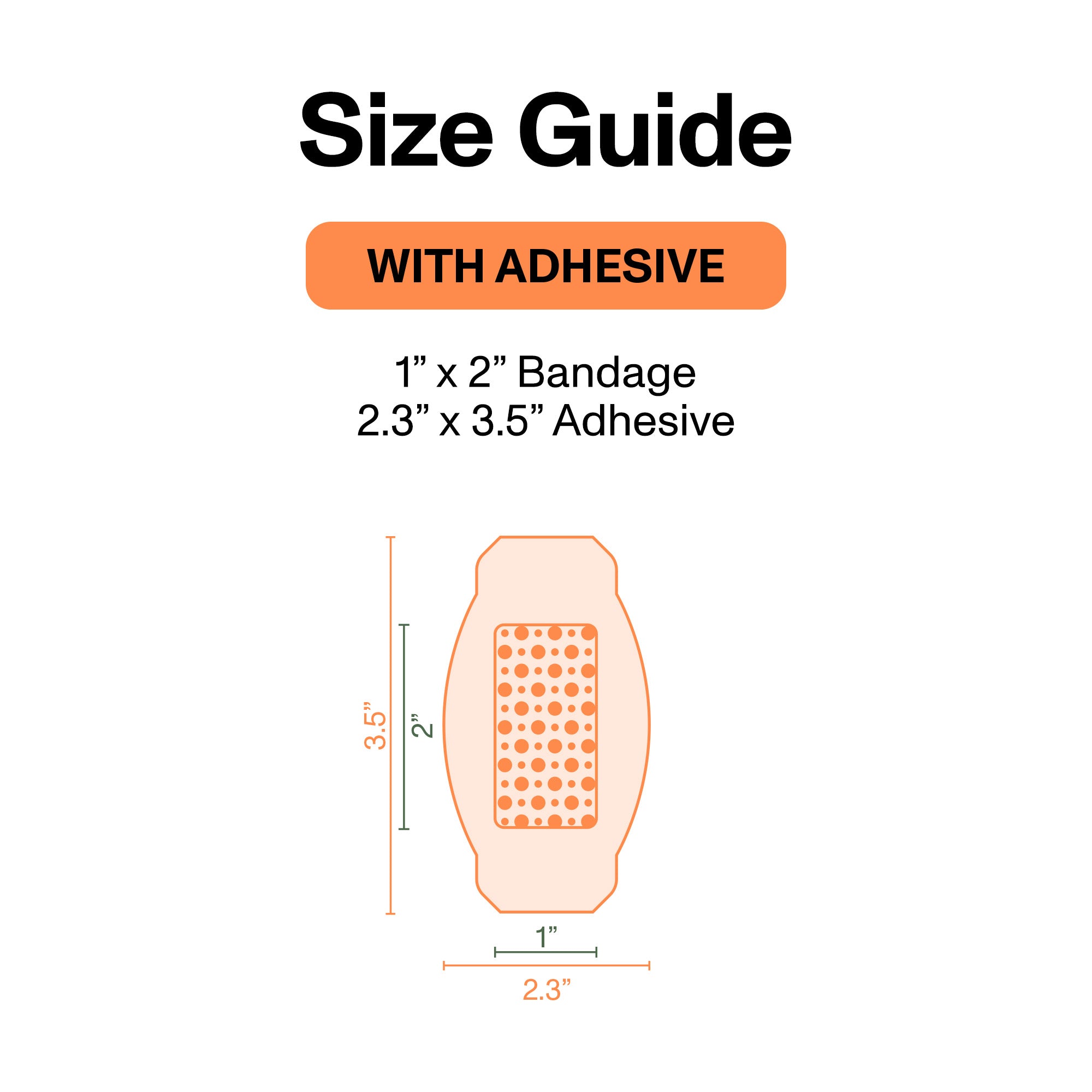 Bioelectric Bandage Kit for Rapid Wound Repair | 2.3"x3.5"