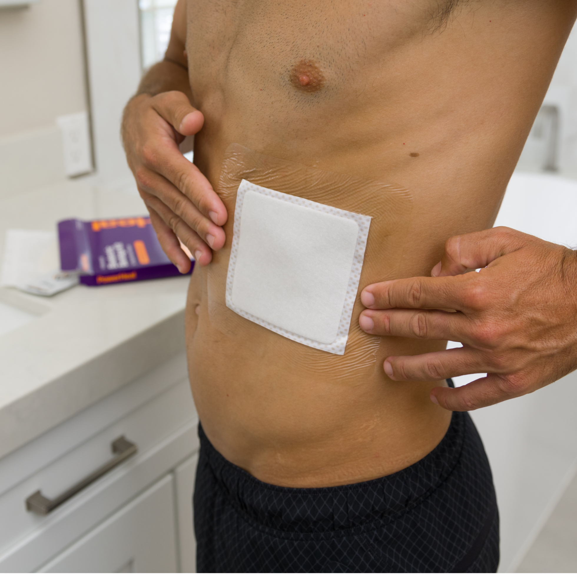 Bioelectric Bandage Kit for Rapid Wound Repair | 6.0"x6.0"