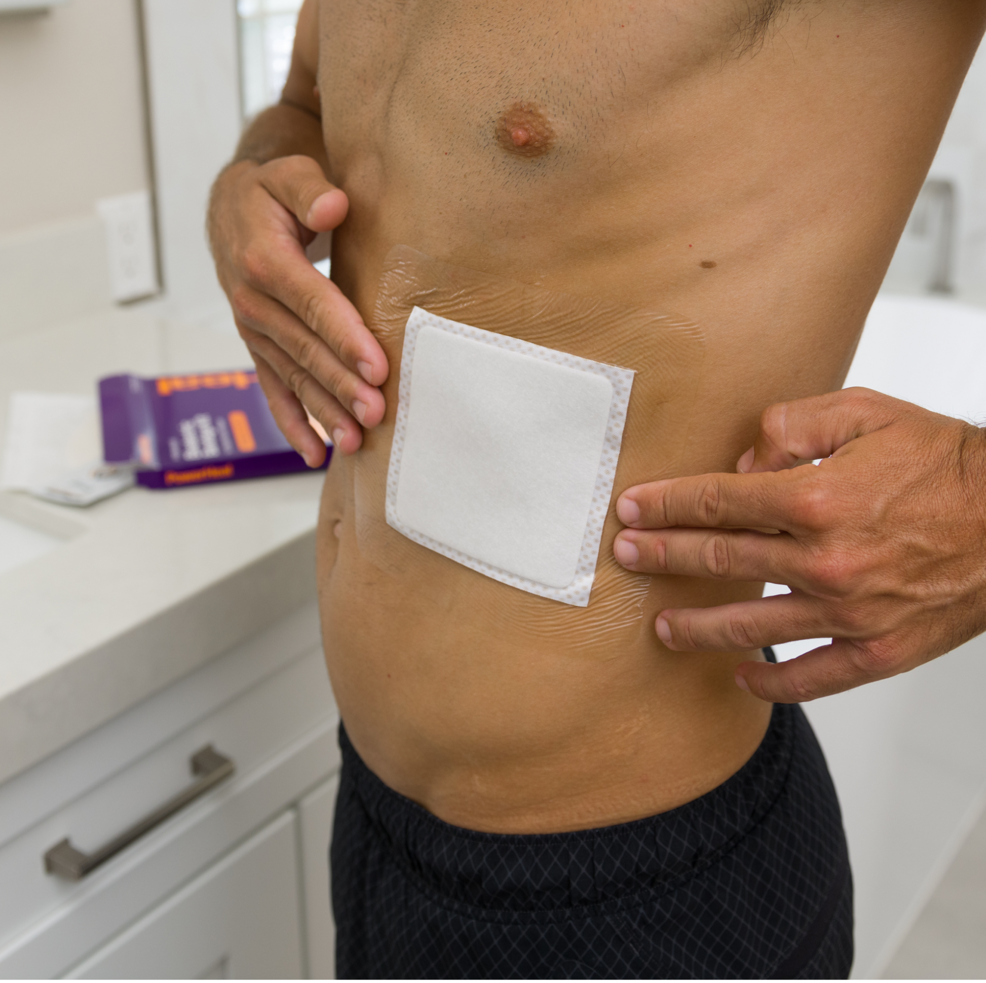 Bioelectric Bandage Kit for Rapid Wound Repair | 6.0"x6.0"