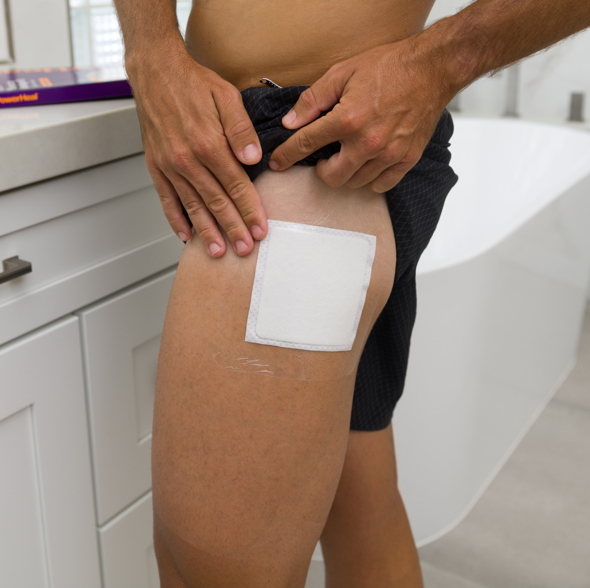 Bioelectric Bandage Kit for Rapid Wound Repair | 6.0"x6.0"