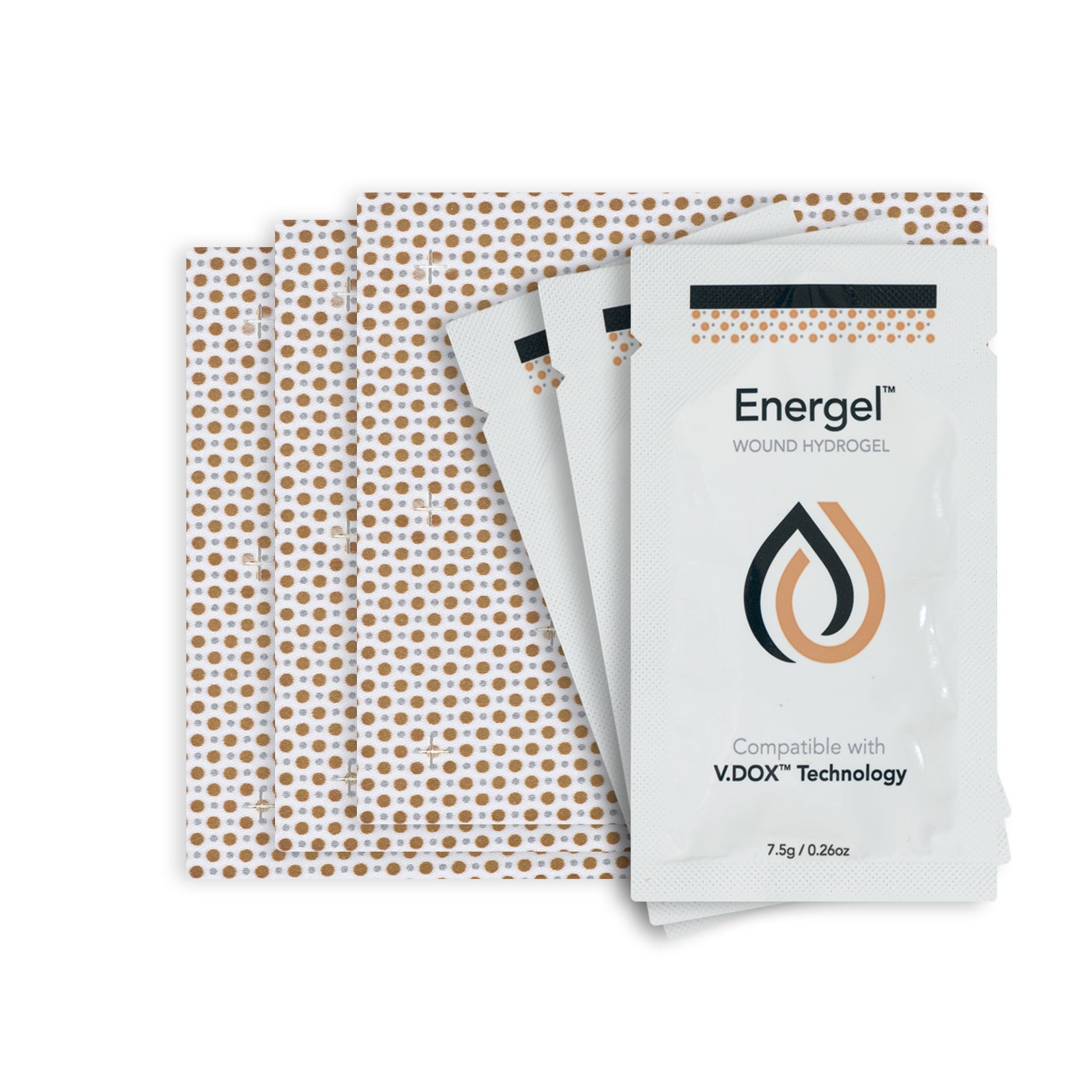 Bioelectric Bandage Kit for Rapid Wound Repair | 4.0"x4.0"